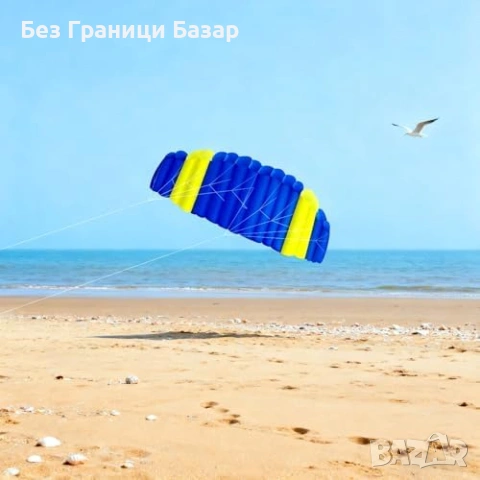 Н ово Управляемо двулинейно хвърчило за начинаещи деца с макари и калъф, снимка 6 - Други - 53965844