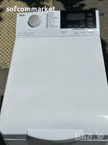 Пералня с горно зареждане AEG серия 6000 L6TB61378, 7 кг, 1300 об/мин , снимка 2 - Перални - 50784474