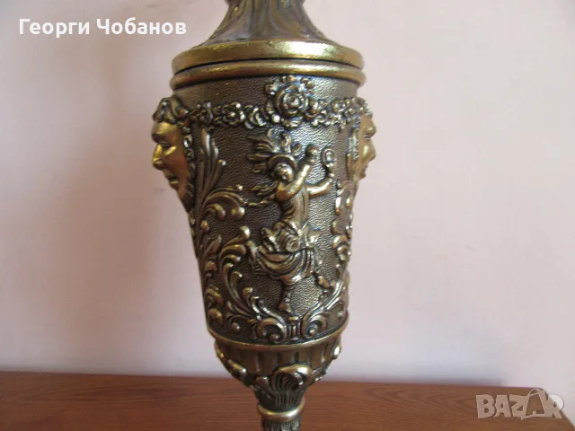 Бронзова кана с патина., снимка 4 - Други - 55963547