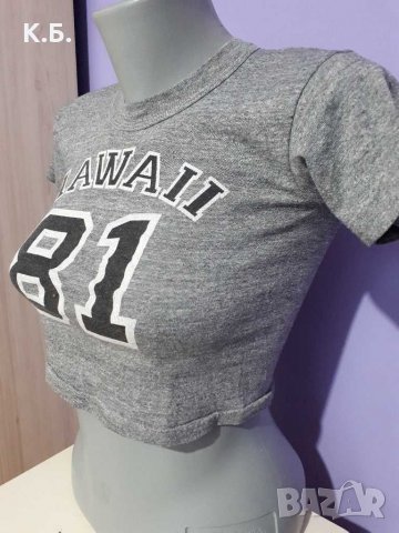 Кроп топ р-р XS,S, снимка 2 - Корсети, бюстиета, топове - 31801277