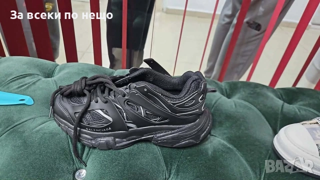 Balenciaga Track Мъжки Черни Маратонки👟Мъжки Спортни Обувки В Черен Цвят Баленсиага Код P2138