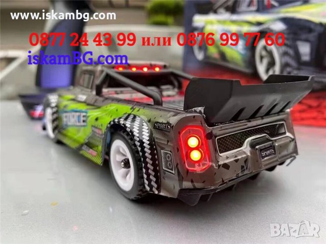 Дрифт количка с дистанционно 30км/ч | RC коли за дрифт | Професионална дрифт кола WLtoys КОД 284131, снимка 6 - Коли, камиони, мотори, писти - 38290773