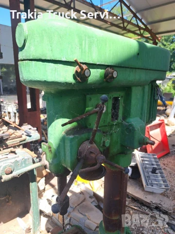 Българска колонна бормашина ПК20, снимка 2 - Други машини и части - 51381975