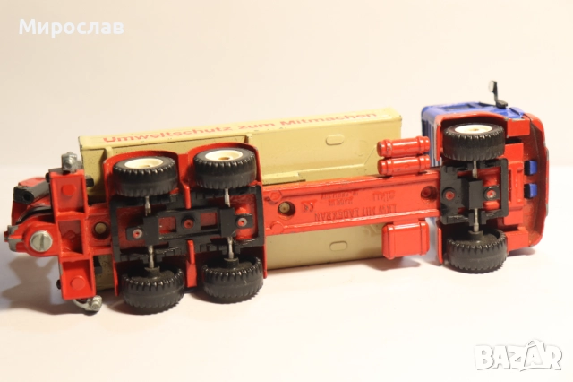 1/55 ?? SIKU MERCEDES КАМИОН ИГРАЧКА КОЛИЧКА МОДЕЛ, снимка 6 - Колекции - 52887187