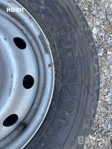 Гума с джанта фиат дукато, снимка 5 - Гуми и джанти - 54306258