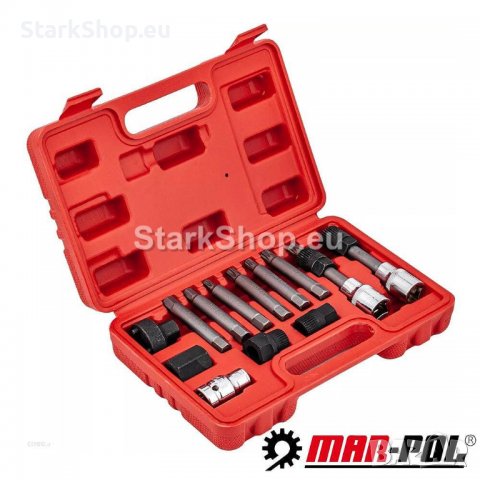 К-т вложки / накрайници за алтернатор, 13 части, MAR-POL, снимка 2 - Други инструменти - 38509218