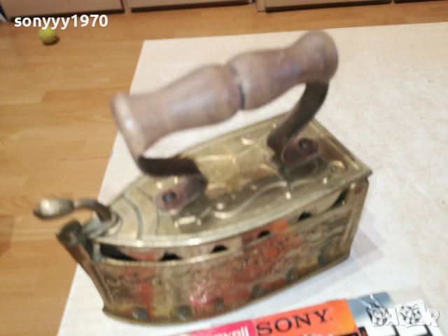 медна ютия-антика 2601261627, снимка 11 - Антикварни и старинни предмети - 53233200