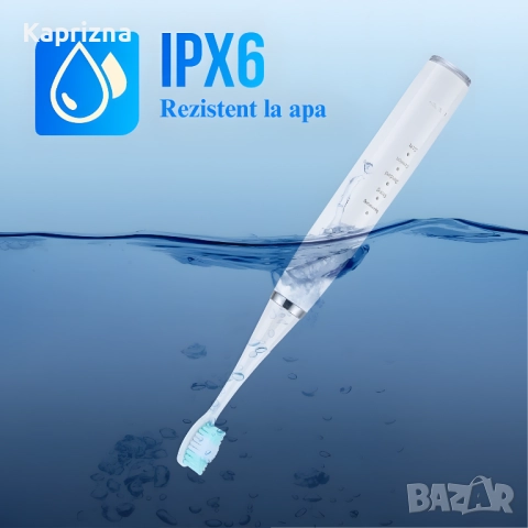 Електрически ултразвуков уред за зъбен камък и четка за зъби, снимка 6 - Козметика за лице - 51597699