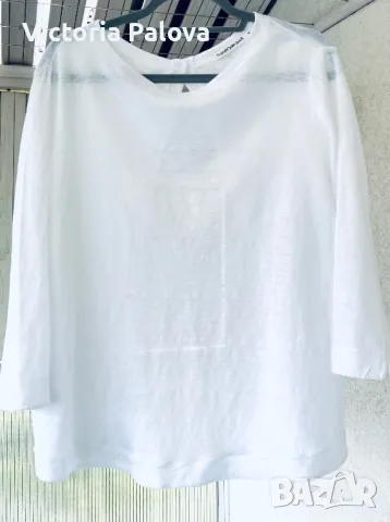 Лукс ленена блуза с копчета на гърба TRANSIT PAR-SUCH