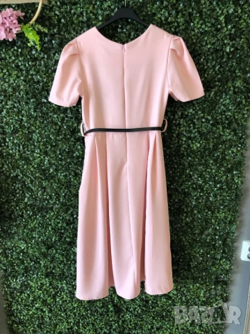 ✨️Елегантни дамски рокли с коланче,миди дължина  , снимка 5 - Рокли - 51681726