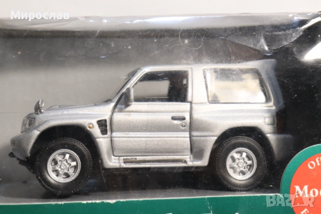 1/43 MITSUBISHI PAJERO ДЖИП КОЛИЧКА КАМИОН МОДЕЛ, снимка 3 - Колекции - 53341743