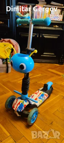 Тротинетка 3в1 Lorelli Smart Plus със светещи гуми, снимка 5 - Скутери и тротинетки - 49273232