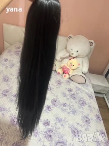 Естествена опашка -200 гр 70 см, снимка 4 - Аксесоари за коса - 52787749
