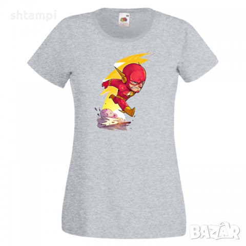 Дамска тениска DC Flash Star Wars Игра,Изненада,Подарък,Геймър,, снимка 5 - Тениски - 36787113