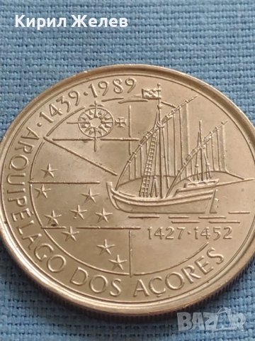Монета Португалия КОРАБИ ARQUIPELAGO DOS ACORES за КОЛЕКЦИОНЕРИ 34327, снимка 5 - Нумизматика и бонистика - 42697081