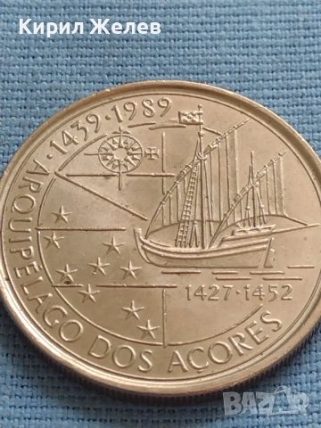 Монета Португалия КОРАБИ ARQUIPELAGO DOS ACORES за КОЛЕКЦИОНЕРИ 34327, снимка 5 - Нумизматика и бонистика - 42697081