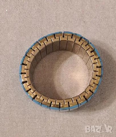 тюркоазена еластична гривна, снимка 2 - Гривни - 49171175