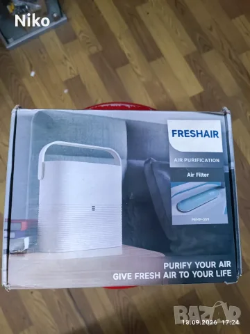 Преносим пречиствател на въздух FreshAir PEMP-(USB)