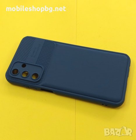 калъф за Samsung Galaxy A15 силиконов със защита на камерата черен син, снимка 2 - Калъфи, кейсове - 44145530