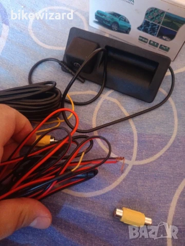 HD камера за заден ход с нощно виждане за Volkswagen / Audi / Skoda, снимка 5 - Части - 51350643