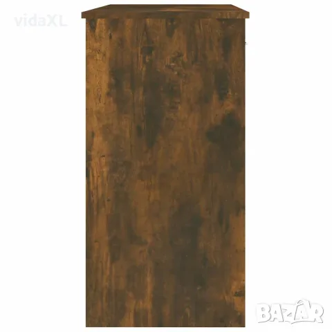vidaXL Бюро, опушен дъб, 80x40x75 см, инженерно дърво, снимка 5 - Бюра - 56148030