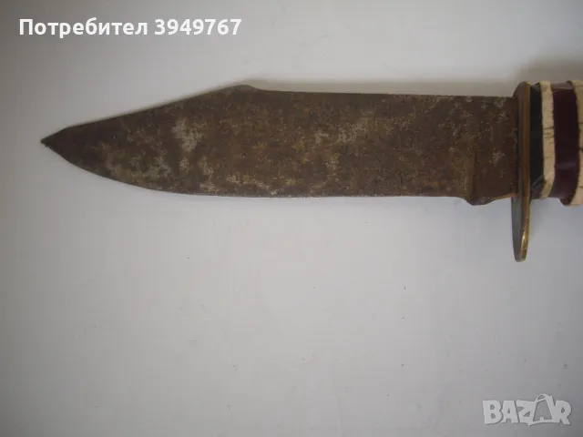 Красив стар нож., снимка 2 - Колекции - 47393875