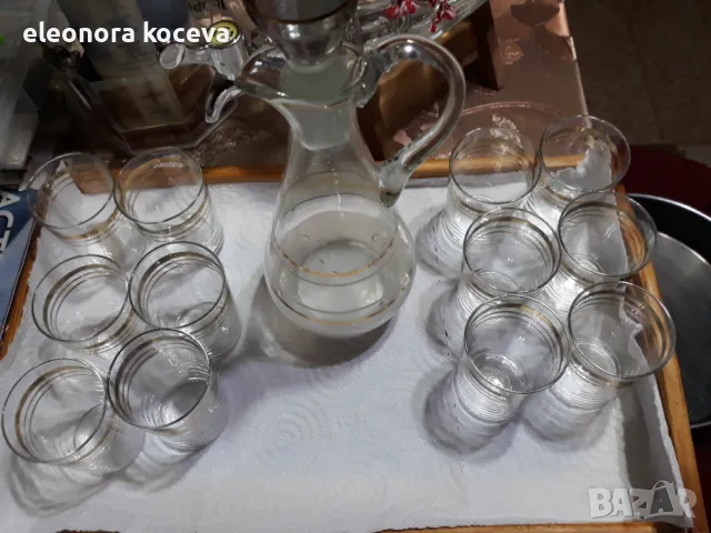 Сервиз за ракия старинен