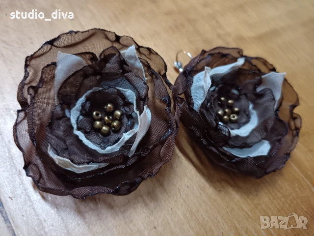 Обеци Цветя