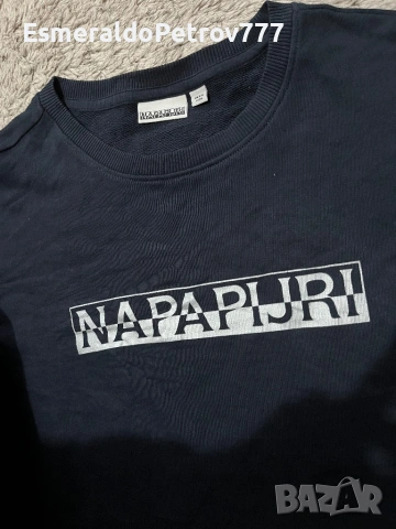 Мъжка блуза Napapijri, снимка 2 - Блузи - 54358123