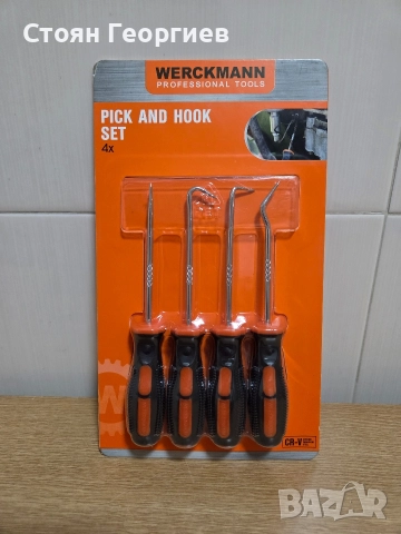 Комплект инструменти Werckmann,4 части