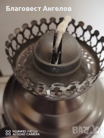 Метална газена лампа , снимка 5 - Антикварни и старинни предмети - 52775733