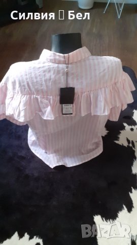 Дамска риза с къс ръкав, снимка 4 - Ризи - 32043616