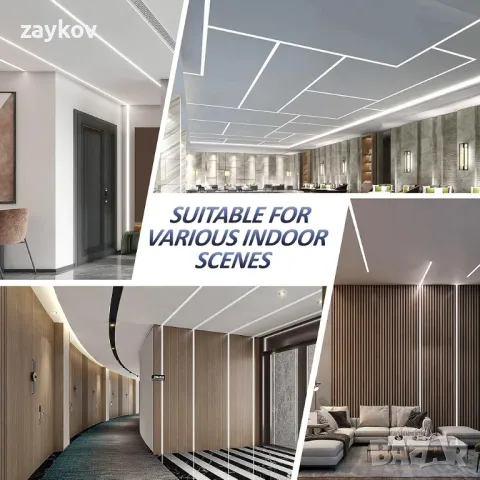 LED алуминиеви профили с дължина 10 m, снимка 4 - Лед осветление - 49218678