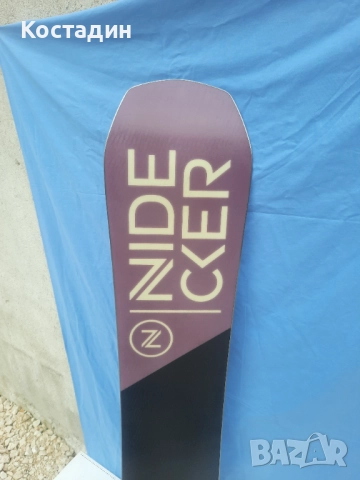 Сноуборд NIDECKER AXIS с автомати 165см.  , снимка 8 - Зимни спортове - 52466917