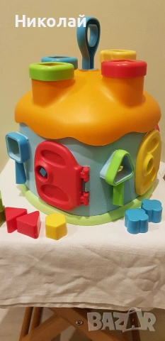 Къщичка за сортиране с 4 ключа, снимка 3 - Образователни игри - 53102681