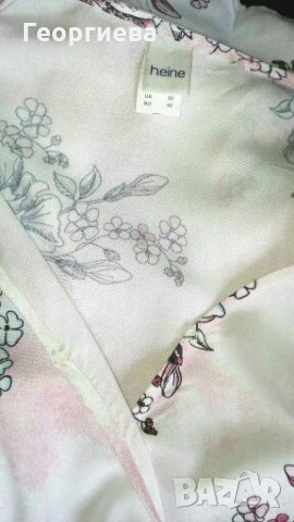 Нова рокля на цветя, с отворени рамена👗🍀L,XL👗🍀арт.451, снимка 4 - Рокли - 29139315