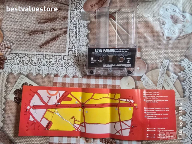 Love Parade Music Is The Key '99 Compilation Аудиокасета, снимка 5 - Аудио касети - 50566430