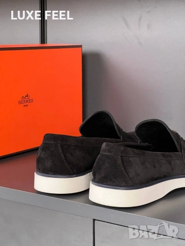 Hermes 🔹 Естествена Кожа , снимка 9 - Ежедневни обувки - 54194335