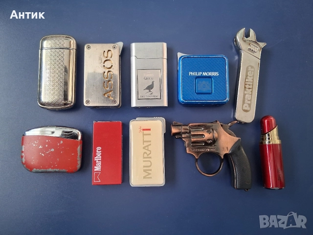 ЛОТ Стари Метални Запалки 10 Броя , снимка 2 - Колекции - 52847078