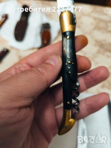 нож laguiole sain joanis оригинал , снимка 3 - Ножове - 52325611