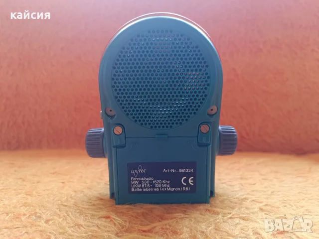 Ретро радио Edutec Bike-Radio 1995 г , снимка 2 - Радиокасетофони, транзистори - 55964282