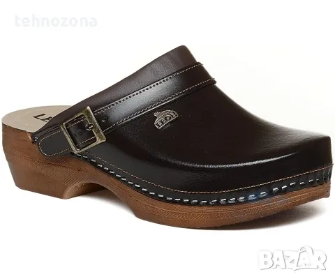 Мъжко сабо естествена кожа LEON BROWN Сърбия