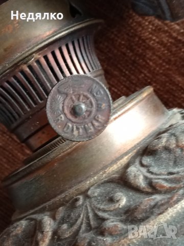 R.Ditmar.A.G.Wien,1890,Перфектна,оригинална,газена,лампа, снимка 10 - Антикварни и старинни предмети - 34349928