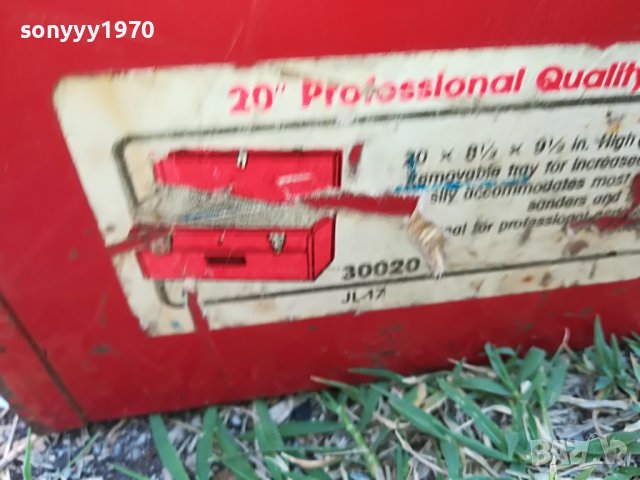 МЕТАЛЕН САНДЪК ЗА ИНСТРУМЕНТИ-ВНОС ГЕРМАНИЯ L2407221623, снимка 3 - Други инструменти - 37485052