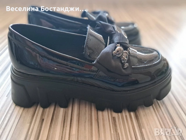 Лоуфъри/мокасини 38 номер , снимка 2 - Дамски ежедневни обувки - 54337718