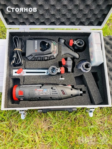 Дремел Parkside, мултифункционален Парксайд инструмент, снимка 5 - Куфари с инструменти - 54181687