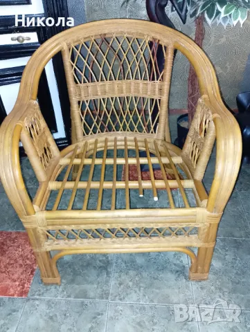 Стол от ратан, снимка 4 - Градински мебели, декорация  - 49643262