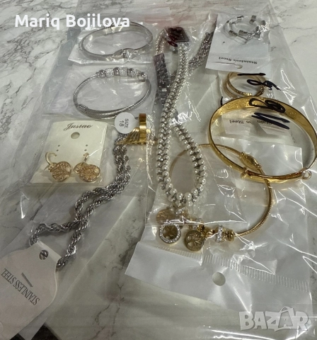 Мистериозна торбичка с бижута с 10бр висококачествени бижута, снимка 12 - Други - 52777994