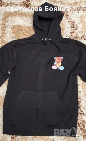 Суичър с мече НОВ, снимка 1