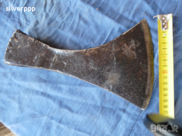  Стара масивна брадва - Франция , снимка 4 - Други ценни предмети - 36399124